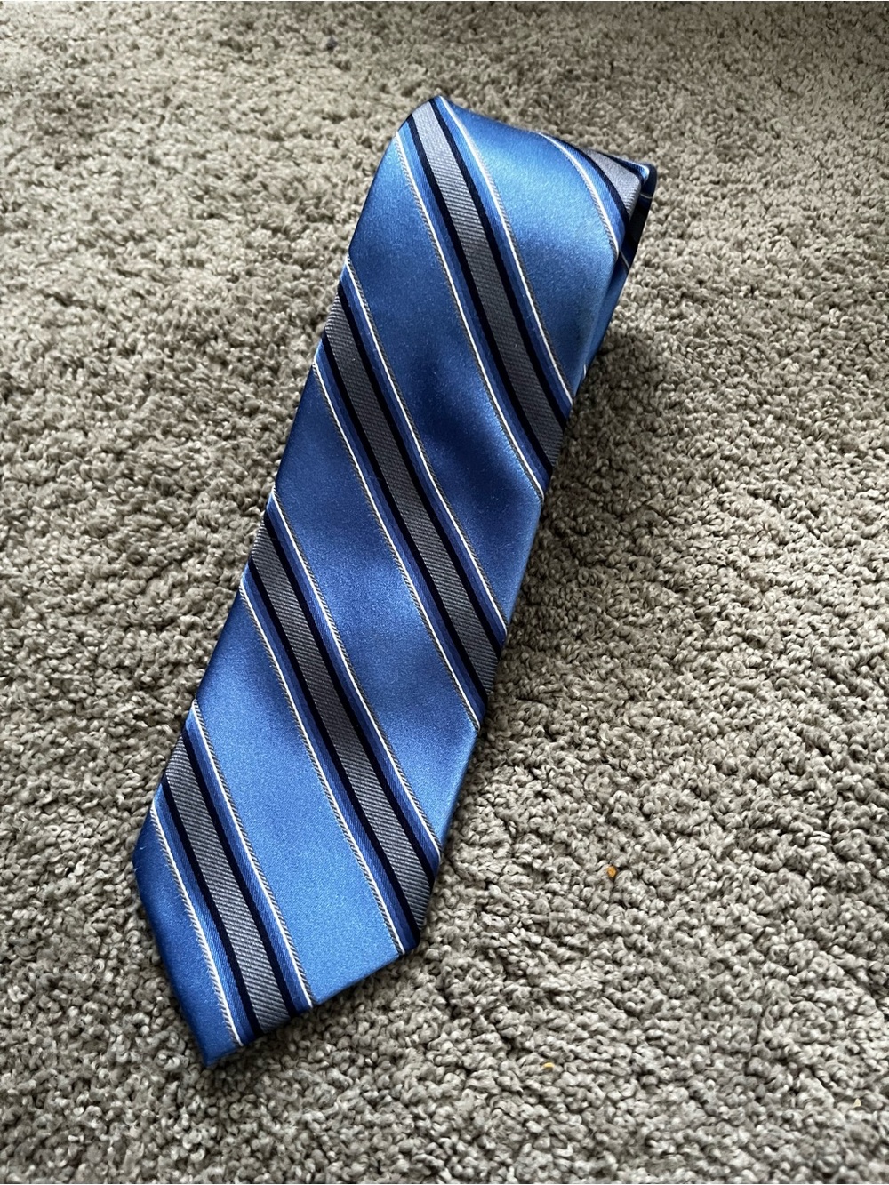 Classic Blue Michael Kors - Striped Men's Tie